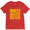 world greatest bocce V-Neck Tee