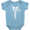 tuxedo wedding marriage prom holiday fancy dress cool geek nerd Baby Onesie
