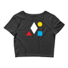 clean bandit shapes geometric Crop Top