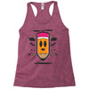 fly pencil vector Racerback Tank