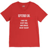 September Girl V-Neck Tee