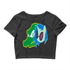 vector scratch Crop Top