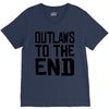 outlaws to the end 3 V-Neck Tee