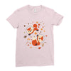 space fox Ladies Fitted T-Shirt