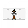 The Witch Is In License Plate