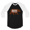 mama love bear 3/4 Sleeve Shirt