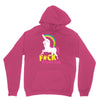 gay pride f#ck younicorn funny rude unicorn Unisex Hoodie