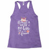 Though She Be But Little She Is Fierce Racerback Tank