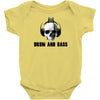 drum and bass Baby Onesie