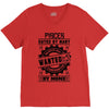 Pisces Hated By Many Wanted By Plenty V-Neck Tee