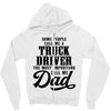 Truck Driver Dad Zipper Hoodie