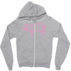 pig oink funny Zipper Hoodie