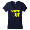 vote out Women's V-Neck T-Shirt