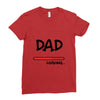dad loading Ladies Fitted T-Shirt