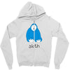 new! mens 'sloth' Zipper Hoodie