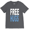 funny t shirts free hugs adult V-Neck Tee
