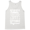 This Girl Is Taken By A Super Sexy September Boyfriend Tank Top