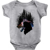 Mononoke Hime Siluet Baby Bodysuit