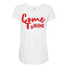 come Maternity Scoop Neck T-shirt