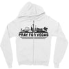 Pray for Las Vegas Zipper Hoodie