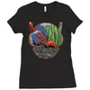 scott lang crossing the back yard Ladies Fitted T-Shirt