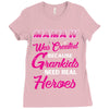 Mamaw Was Created Because Need Real Heroes Ladies Fitted T-Shirt