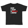 eat sleep manchester Toddler T-shirt