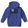 i love my soldier hunter camouflage Youth Hoodie