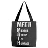 math mental abuse to humans Tote Bags