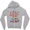 i'm booked Zipper Hoodie