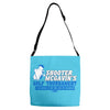 shooter mcgavin's golf tournament Adjustable Strap Totes