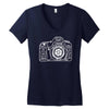 photographer camera Women's V-Neck T-Shirt