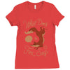 what does the fox say Ladies Fitted T-Shirt
