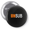 unsub criminal minds us crime tv series unknown subject unisex Pin-back button