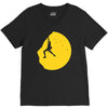 adrenaline addict rock climbing V-Neck Tee