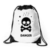 danger Drawstring Bags