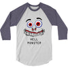 Hell Monster 3/4 Sleeve Shirt