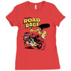 road rage (2) Ladies Fitted T-Shirt