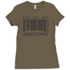 dad you are awesome Ladies Fitted T-Shirt