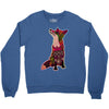 floral fox Crewneck Sweatshirt