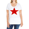 red star army Ladies Curvy T-Shirt