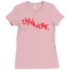 carnivore logo red Ladies Fitted T-Shirt