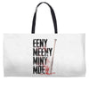 eeny meeny miny moe Weekender Totes