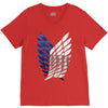 Attack On Titan V-Neck Tee
