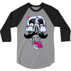 king of mustache 3/4 Sleeve Shirt