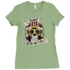 rebel 'til the end Ladies Fitted T-Shirt