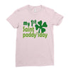 my 1st saint paddyday Ladies Fitted T-Shirt
