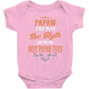 papaw the man the myth best papaw ever Baby Bodysuit