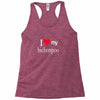 i love my bichonpoo Racerback Tank