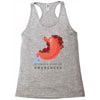 stomach cancer awareness Racerback Tank